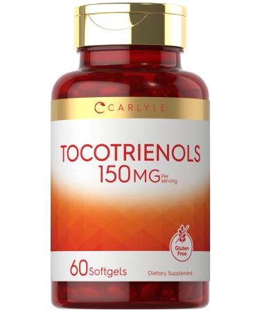 Carlyle Tocotrienols | 150mg Supplement | 60 Softgels | Non-GMO and Gluten Free Complex