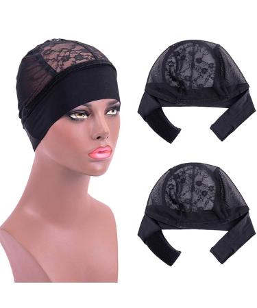 Wig Cap for Headband Wig - 2 PCS Lace Wig Grip Cap Set M(22-23in) - Wig Making Accessories - Buy Online on GoSupps.com