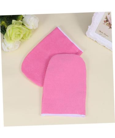 minkissy Warming Gloves 3 Pairs Hand Treatment Mitts Hand Spa Cover Insulated Gloves Paraffin Wax Gloves Bath Treatment Mitt Boots Pink Care Warm Gloves - Buy Online on GoSupps.com