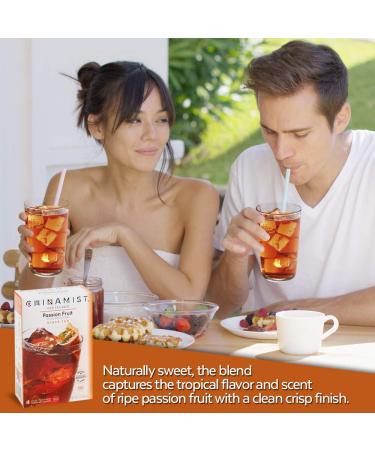 China Mist Passion Fruit Black Iced Tea Bags - 4 Count, Yields 1/2 Gallon Per Bag - Buy Online on GoSupps.com