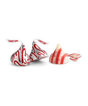 HERSHEY'S KISSES Candy Cane Mint With Stripes and Candy Bits Candy  Christmas  30.1 oz Bulk Bag - Buy Online on GoSupps.com