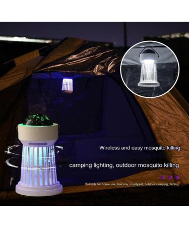 Buzz Buster - 360 Indoor & Outdoor Protection Portable 3 in 1 Cordless Mosquito Lamp Buzz Buster Mosquito Zapper Rechargeable BuzzBuster with Music Box & Projector Lamp for Camping - Buy Online on GoSupps.com