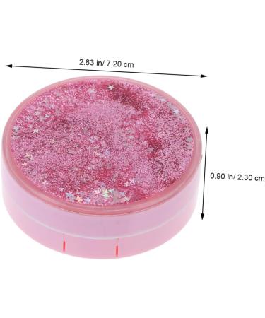 Partykindom Contact Lens Container - Glitter Lens Organizer & Suction Cup Storage Box - Perfect for International Shipping - Buy Online on GoSupps.com