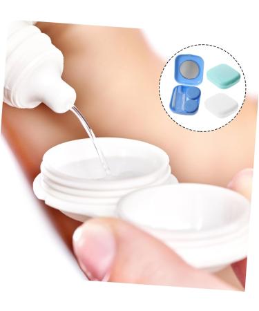 Partykindom Travel Contact Lens Case - Compact Organizer for Women's Eye Lenses - Portable Container & Travel Set for Glasses Frame - Ideal Small Holder for Easy Lens Care - Buy Online on GoSupps.com