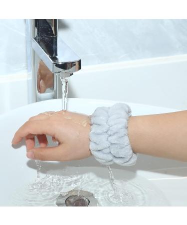 18-Piece Face Washing Wristband & Headband Set for Women & Girls | Spa Headbands, Washbands, Scrunchies & Cuffs for Face Cleansing & Makeup Removal - Buy Online on GoSupps.com
