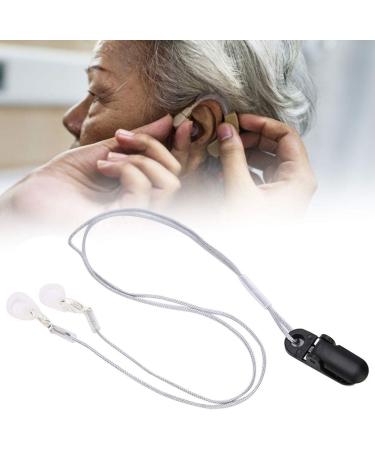 Anti-Lost String for Hearing Aids | Gray Plastic Hearing Aid Accessory | Secure Your Device Internationally - Buy Online on GoSupps.com