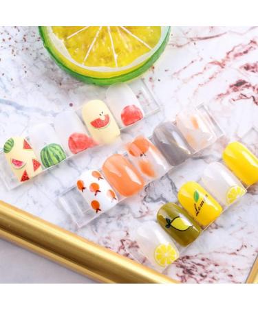 3pcs Summer Fruit Nail Stickers - Strawberry, Cherry, Watermelon Nail Decals - Buy Online on GoSupps.com