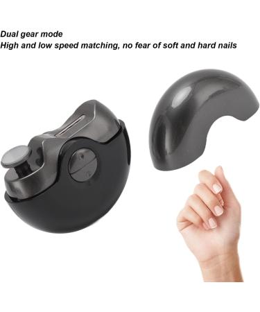Electric Nail Cutter File Nail Scraps Storage High Low Speed Nail File Polisher Safety Electric Automatic Nail Clipper for Kids USB Rechargeable (Narootea4kmi817yb-11) - Buy Online on GoSupps.com