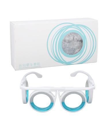 Motion Sickness Glasses Liquid Glasses Circle Lightweight Portable Prevent Seasickness Lensless for Travel Sports Game