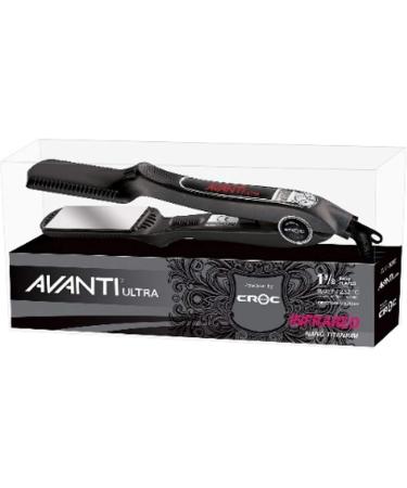 AVANTI Ultra 1-3/8 inch Titanium Infrared Flat Iron black - Buy Online on GoSupps.com