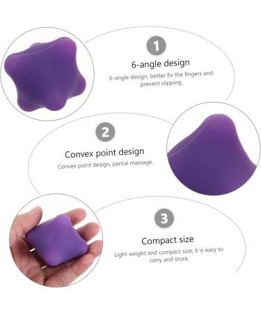 4-Pack Hex Grip Ball Trigger Massage Tool | Hexagonal Acupuncture Balls for Enhanced Healthcare - Buy Online on GoSupps.com