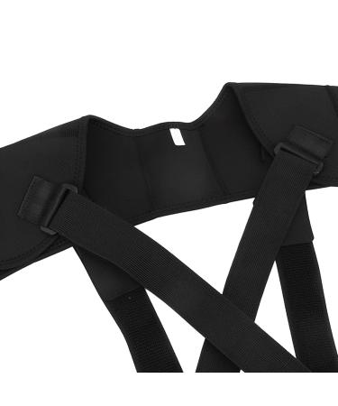 Shoulder Stability Brace - Black Double Shoulder Support | Injury Prevention & Sweat Wicking for Running (L - Buy Online on GoSupps.com