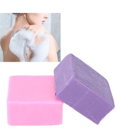 Verdant Touch Face Body Soap Rose Lavender Facial Body Cleansing Bar 200g Dirt Removal Oil Control Skin Brightening Soap - Buy Online on GoSupps.com