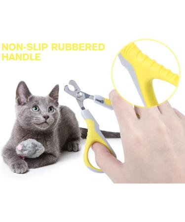 Claw Scissors for Cats - 25 Nail Clippers for Cats Small Dogs & Pets | Premium Cat Nail Cutter - Buy Online on GoSupps.com