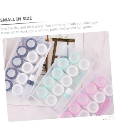 Healeved Colored Contact Lens Storage Box - Portable Macaron Travel Case - Contact Lens Container Set (Light Green 14.5x8.2cm) - Buy Online on GoSupps.com