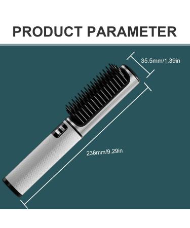 Buy Wireless Hot Comb - Multifunction Professional Hair Straightener Brush for Travel & Home - Buy Online on GoSupps.com