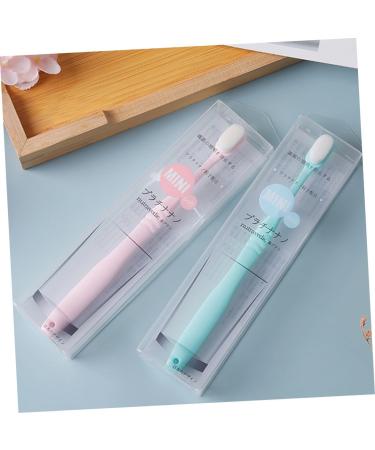Buy Minkissy Soft Nylon Toothbrush - Gentle Care for Sensitive Teeth | Portable Oral Hygiene Tool - Buy Online on GoSupps.com