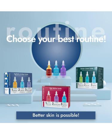 Skincyclopedia Hydrate & Glow Facial Serum Skincare Set with a 20% Vitamin C Face Serum a 10% Hyaluronic Acid Complex Serum & a 3% Polyglutamic acid serum (3 Serums x15ml) for Dry or Aging Skin - Buy Online on GoSupps.com