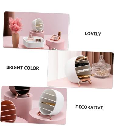 Amosfun 1pc box Multipurpose Pencil Creative Dressing Makeup Finishing Display Cosmetics Eyeliner Cosmetic 14.3x14cm White - Buy Online on GoSupps.com