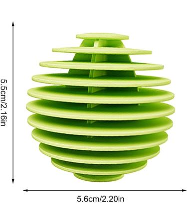 Laundry Balls for Dryer - Laundry Scrubbing Balls Multi-Layer Vane Laundry Balls Anti-tangling Reusable Scrubbing Balls Anti Static Efficient Washer Balls for Quick Drying Welts Green - Buy Online on GoSupps.com