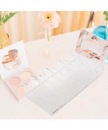 Ipetboom 12 Pcs Eye Shadow Storage Box Eyeshadow Desktop Cosmetic Organizer Desktop Cosmetic Rack Partition Transparent Colorx3pcs 17x8.5cmx3pcs - Buy Online on GoSupps.com