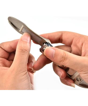 OUSIKA Nail Clippers Bionics Design Nail Clippers Stainless Steel Anti Splash Fingernail Toe Cutter Manicure Tool Trimmer Pedicure Scissor Nails - Buy Online on GoSupps.com