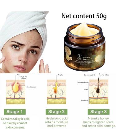 HADAVAKA 7-Day Rapid Skin Repair Cream Multi-Effect Skin Care Cream Deep Moisturizing and Dryness Relieving For All Ages and Skin Types 50g - Buy Online on GoSupps.com