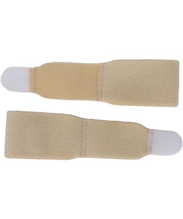 2pcs Soft Hammer Toe Straightener Straps - Skin Color - Universal Ergonomic Claw Toe Corrector for Bent Toes (Medium Size) - Buy Online on GoSupps.com