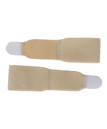 2 pieces of hammer toe universally adjustable hammer toe smooth toe buddy wrap for curved toes broken toes crooked toes (s)