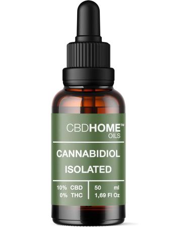 CBD HOME Oils CBD Oil 10 50 ml Isolate Coconut Oil MCT and Organic Hemp Seed Oil base Omega 369 Certified Cannabidiol 5000 mg Made in the EU - Buy Online on GoSupps.com