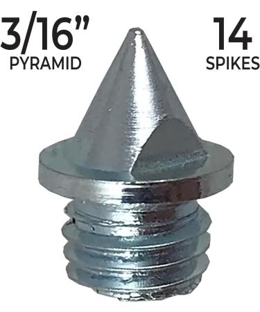 Champ 3/16" Steel Pyramid Spikes - Buy Online on GoSupps.com