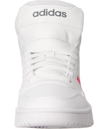 adidas Men's Hoops 3.0 Mid Lifestyle Basketball Sneakers - Classic Vintage White/Pulse Magenta/Fast Pink - EU 44 - Buy Online on GoSupps.com