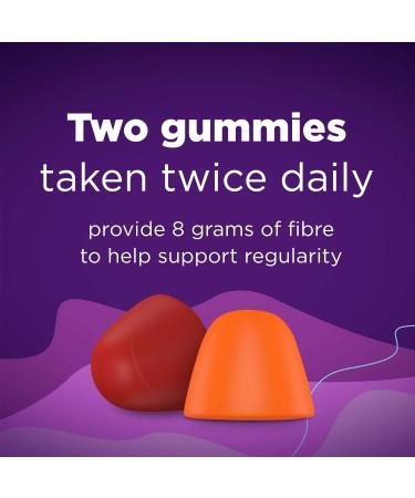 RestoraFIBRE Daily Prebiotic Fibre Gummies - Supplements For Men And Women Naturally Sourced Inulin Promotes Regularity And supports Healthy Digestive system Gentle Constipation Relief For Adults 90 Count - Buy Online on GoSupps.com