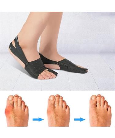 WXHZHQ Toe Spreader & Bunion Corrector - Hallux Valgus Relief Foot Pain Care Orthosis (Black Size S) - Day & Night Support - Buy Online on GoSupps.com