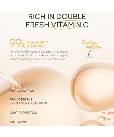 Vitamin C Facial Care Set 5 Skin Firming Moisturizing Cream Skin Care Gift Set for Eye Bags Skin Tightening - Buy Online on GoSupps.com