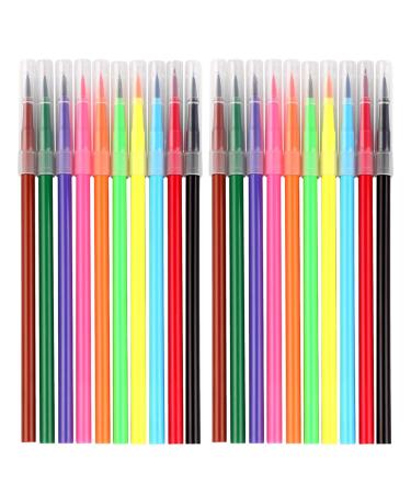 20 PCS Food Coloring Pens Edible Markers - Food Coloring Marker - Edible Food Pens Gourmet Writers For Cakes Cookies Fondant Frosting Easter Eggs Desserts Decor