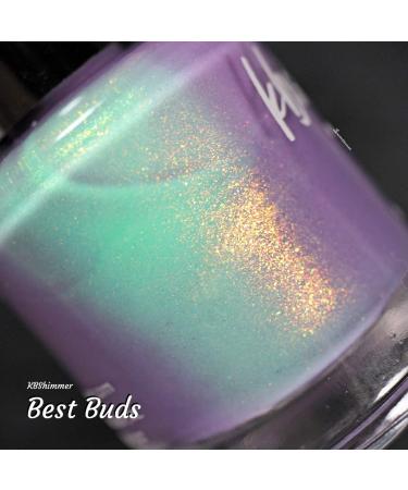 KBShimmer Best Buds Tri-Thermal Nail Polish - Purple 0.5 oz Full Size Bottle - Pack of 1 - Buy Online on GoSupps.com