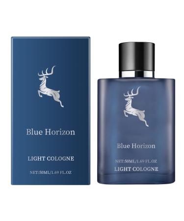 VEFSU 1.69OZ Perfume Unisex Light Blue Eau De Toilet Spray Pour Homme Fragrance Eau De Parfum Travel Size Masculine Scent Lasts All Day A Gift For Any Occasion 50ml (B One Size) 1 Fl Oz (Pack of 1) B