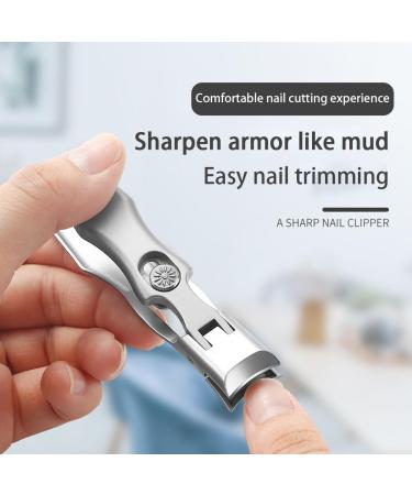 Nail Clippers for Thick Nails Long Handle Large Wide Jaw Opening Cutter with Safety Lock Heavy Duty Fingernail Clipper Heavy Duty Fingernail Clipper Trimmer Professional Ultra Sharp Toenail Cutter - Buy Online on GoSupps.com