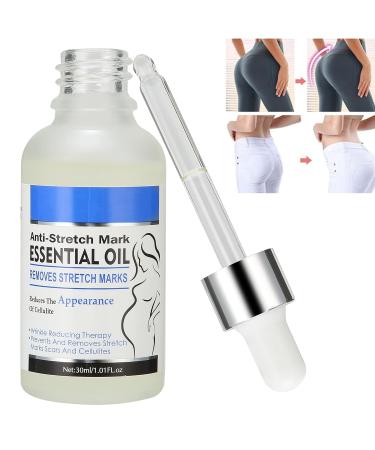 Stretch Strip Oil - Essential Massage Oil for Stretch Marks & Skin Care Treatment - Buy Online on GoSupps.com