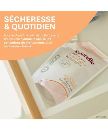  Saforelle Saforelle Ultra Moisturising Cleansing Care Eco-Refill Special Dryness 400 ml - Buy Online on GoSupps.com