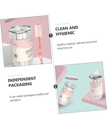 Ultechnovo 60 STK Delivery Toothbrush Set for Pregnant Women | Eco-Friendly Wooden Tongue Brushes & Cotton Swabs - Buy Online on GoSupps.com