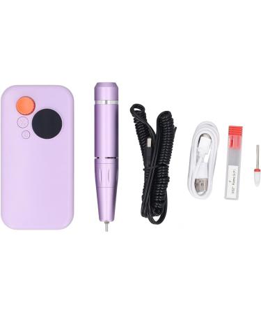 30000 Rpm Electric Nail Drill Compact and Lightweight Multifunctional with LED Digital Display for Filing Polishing and Removing Cuticles (PURPLE) - Buy Online on GoSupps.com