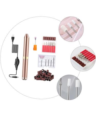 FOMIYES 2 Sets Nail Polisher Nail File Machine Pet Nail Nail Art Tool Nail Art Drill Kit Electric Nail Trimmer Electrical Nail Files Electric Nail Abs Nail Drill Manicure 13.2x1.5cmx2pcs As Shownx2pcs - Buy Online on GoSupps.com