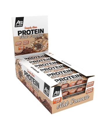 All stars protein snack bar gruch I 18 x 35g protein bar including 11g proteins from milk protein i protein bars with chocolate covered I saturating protein bar calorie chocolate grunch