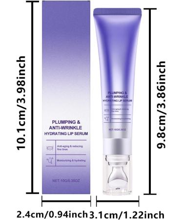  QPJUVC Color-changing anti-wrinkle moisturizing glossy lip serum for dry lips smoothing and hydrating reduces fine lines (5) - Buy Online on GoSupps.com