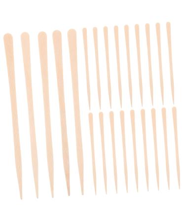 Healeved 100th Waxing Pencil for hair removal waxing sticks wooden stick wax Applicator Heisswachs Set irregular body wax stick Waxes for body hair removal disposable stock pomade