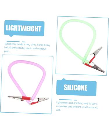 Shop Healeved 4-Piece Dental Dungal Clips - Portable Elastic Holder & Towel Clips for Dentists | International Shipping Available - Buy Online on GoSupps.com