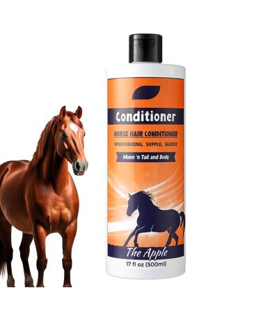 Whnbuij Mane and Tail Shampoo Horse Shampoo | 500 ml DEOP DEOURISH AND DETANGLER CONSEngler - Bath and shower solution coat cleaner adds shine detangles repels dirt