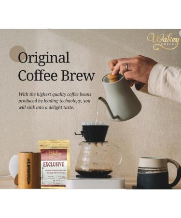 Wakey Premium Vietnamese Coffee Beans - 70% Robusta & 30% Arabica 1Kg - Buy Online on GoSupps.com